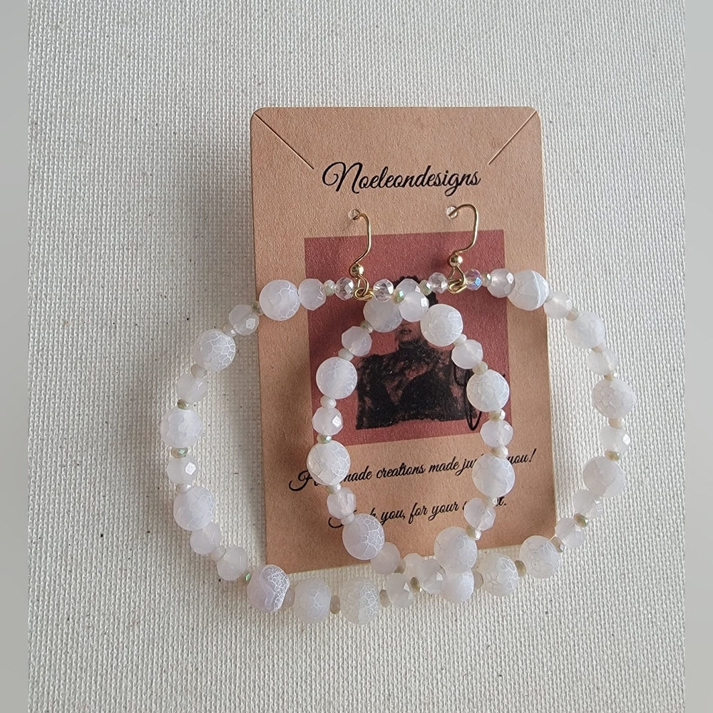 Beaded hoops